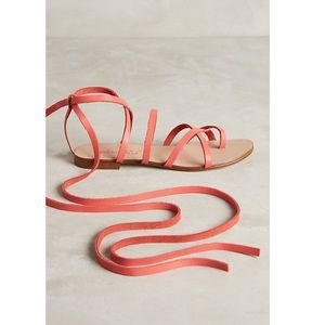 Anthro NWOB Splendid Carly Wrap Around Sandal